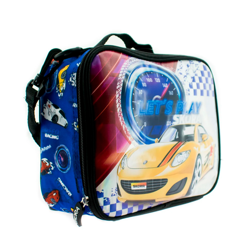 Lunchera Térmica Infantil Wabro Hotwheels - Image 2
