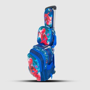 Mochila Spiderman Oficio 3 piezas